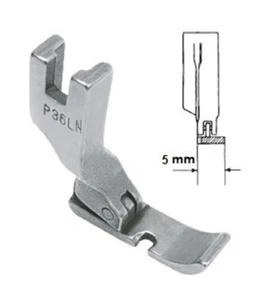 Geradeausfuß Kantenfuß / halber Fuß , Kante links P36LN Passt für Pfaff 1217 usw - Bild 1 von 4