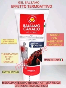 Balsamo Cavallo Setablu Gel Riscaldante 100ml Muscoli Sport Made in Italy - Foto 1 di 2
