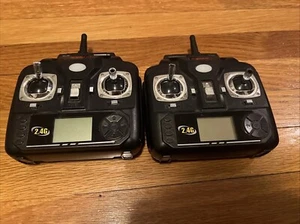 Syma Drone X1 2.4G Remote Control Toys Transmitter Controller Lot Of 2 - Picture 1 of 8