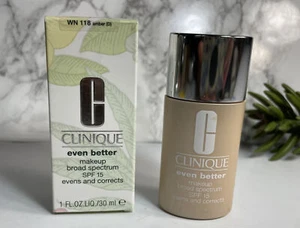 Maquillaje de amplio espectro CLINIQUE Even Better FPS 15 WN 118 ámbar D - Imagen 1 de 5