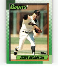 1990 Topps 310 Steve Bedrosian   San Francisco Giants