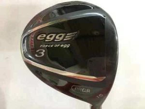 PRGR egg 2018 JAPAN VERSION 3W 15-Loft 42in Ladies-FLEX FAIRWAY WOOD GOLF CLUB - Picture 1 of 4