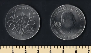 Haiti 0.5 Gourdes / 50 centimes 1981 - Picture 1 of 1