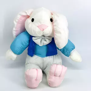 VINTAGE UNIONSIGN LTD NYLON FALLSCHIRM HASE KANINCHEN GESCHWOLLEN PLÜSCHTIER OSTERN - Bild 1 von 11