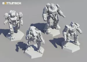 BattleTech Inner Sphere Heavy Battle Lance - Picture 1 of 1