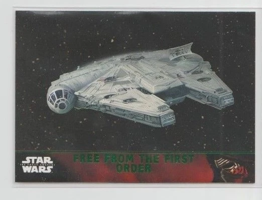 Star Wars The Force Awakens Series 1 Trading Card Green Parallel #96 - Image 1 of 1