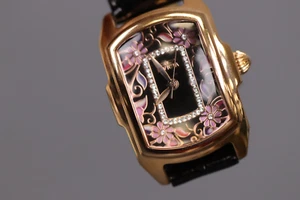 INVICTA Lupah Lady 29mm Stainless Steel Rose Gold Black dial PC21 Quartz - Picture 1 of 5