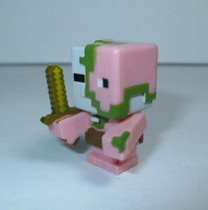 Minifiguras Minecraft Stone Series 2 1" Zombie Pigman Espada Figura Mojang - Imagen 1 de 2