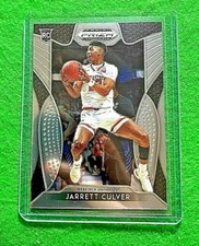 JARRETT CULVER SILVER CHROME ROOKIE CARD TIMBERWOLVES 2019 PRIZM DRAFT PICKS RC 