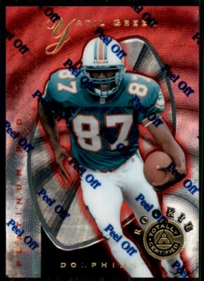 1997 Pinnacle Totally Certified Platinum Red Yatil Green Rookie /4999 #136 - Image 1 of 2