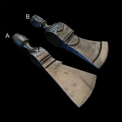 Indians Style Art Craft 440C Steel Hand Forged Axe Prop Modeling Outdoor EDC DIY - Image 1 of 4