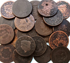 21 Cull Copper Large Cent Lot: 1802 Draped Bust Classic Head Matron Braided Hair