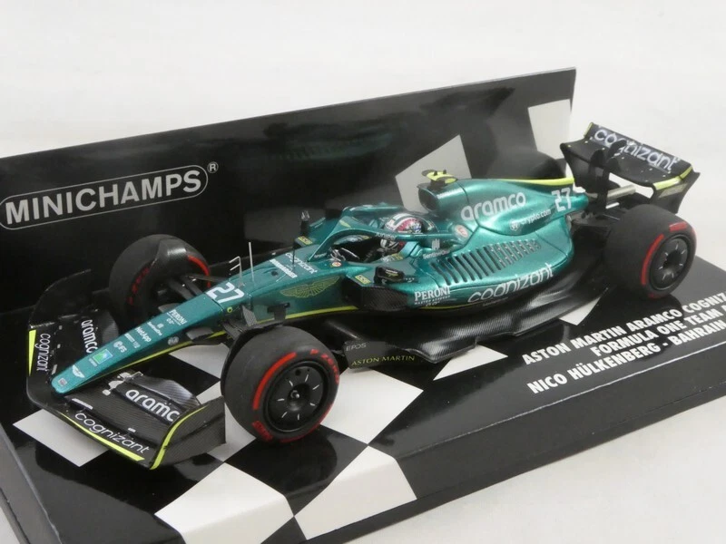 MINICHAMPS Aston Martin AMR22 #27 Nico Hülkenberg Bahrain 2022 1/43 417220127