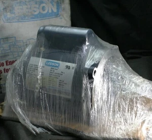 One Leeson 100355.00 General Purpose Electric Motor AC 1/3HP 3450RPM S56C NEW - Picture 1 of 14
