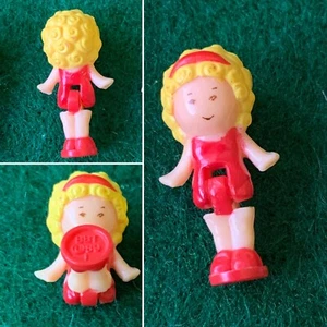 Vintage Polly Pocket 1989 | Polly's Beach House | Polly FIGURE ONLY (1b) - Picture 1 of 1