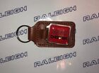 Raleigh Key Fob Leather & Nickle Key Ring