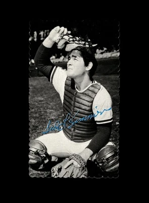 1974 Topps Deckle Edge Set-Break # 10 Ted Simmons EX-EXCELENTE ESTADO *GMCARDS* - Imagem 1 de 2