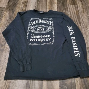 Jack Daniels Vintage Tennessee Whiskey Long Sleeve T-Shirt XXL (Stained) - Picture 1 of 12