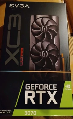 EVGA GeForce RTX 3070 XC3 ULTRA 8GB GDDR6 Graphics Card - Good Condition - Image 1 of 4