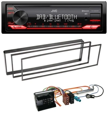 JVC Bluetooth USB DAB MP3 Autoradio für Peugeot 307, 1007 (2001-2009) - Bild 1 von 4