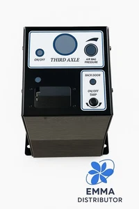 Torre de controles de camión volquete Cosole, sistema de descarga de cables, negro - Imagen 1 de 10