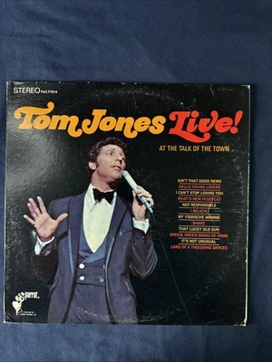Tom Jones Live! At The Talk Of The Town - 1967 - Parrot PAS-71014 Vinyl LP Foto 1 de 4