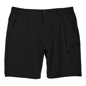 NEW Men's Weatherproof Vintage Black Performance Tech Shorts Size 32 - Picture 1 of 14