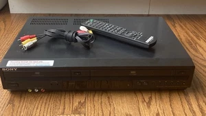 Combo reproductor y grabadora SONY SLV-D380P DVD VCR VHS - Probado funciona con control remoto - Imagen 1 de 12