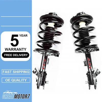 前线圈弹簧支柱组件 2 件 适合 01-05 克莱斯勒 Sebring 2 门轿跑车 — 第 1/4 张图片