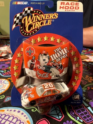 Tony Stewart #20 Home Depot Coca-Cola Bear 2001 Pontiac Grand Prix Hood Series - Image 1 of 2
