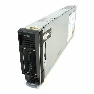 HP BL460c G8 Blade Server v1 v2 2 x HS no CPU no MEM no HDD P220i/512MB 2x10G - Image 1 of 3
