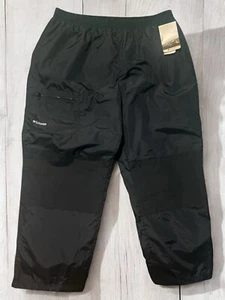 Columbia Men’s 4XL Crystal Ridge Snow Pants Waterproof Insulated Black NWT - Picture 1 of 6