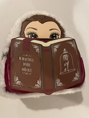 Mini mochila Loungefly Disney Winter Belle de la película La Bella y la Bestia - Nueva con etiquetas Foto 1 de 4