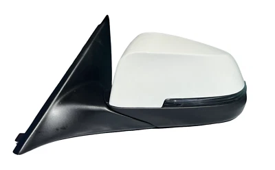 162 БЕЛОЕ ЛЕВОЕ ВОДИТЕЛЬСКОЕ ЗЕРКАЛО С ПОВОРОТНИКОМ ДЛЯ BMW 740i 750i 760Li 2009-2015 - Изображение 1 из 3