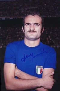 Football - Sandro Mazzola - Hand Signed 12x8 Inch Photograph - Italy - COA - Picture 1 of 1