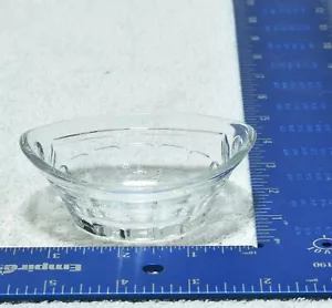 Ciotola per condimento / Mayo / conservazione in vetro cristolite Heisey - 3,5" - Foto 1 di 6