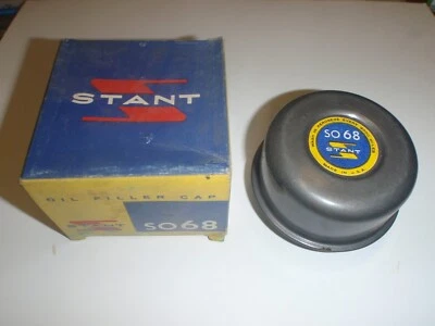 1952-1964 Ford Edsel Truck 223 6 Cylinder EARLY BIG NOS Stant Oil Cap B7A-6766A - Image 1 of 3