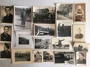 ww1 ww2 lot 80 ancienne photo militaire vie de soldat à la guerre - Imagen 1 de 5