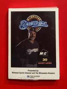 MILWAUKEE BREWERS 2000 Complete Set of 30 Baseball Cards Non Police MLB SGA NEW - Picture 1 of 2