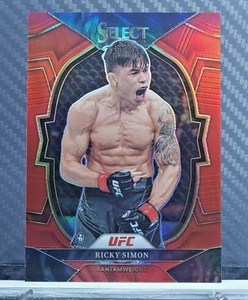 Ricky Simon 2023 Select RED PRIZM SP /175 UFC #91 - Picture 1 of 2