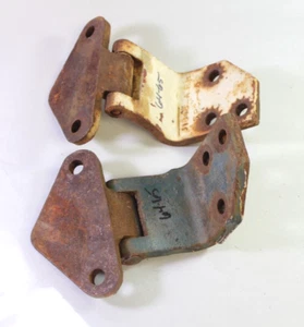 1964 & Early 1965 Ford Mustang Upper Door Hinges Pair 64 65 - Picture 1 of 2