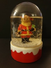 Carillon da collezione palla di neve con Babbo Natale con musica 'Jingle Bell'