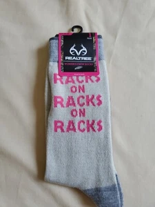 Calze da donna Realtree da equipaggio rack su rack taglia 9-11 nuove etichette - Foto 1 di 6
