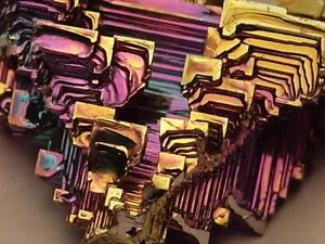 Way Cool Lab Created Bismuth Hopper Crystal 54g - Picture 1 of 14