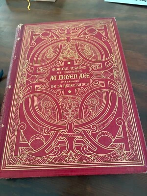 Moeurs Usages et Costumes au Moyen Age et a L'Epoque de La Renaissance Lacroix Foto 1 de 4