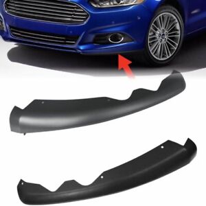 Front Bumper Lip Grille Lower Molding Trim Panel Cover For 2013-2016 Ford Fusion