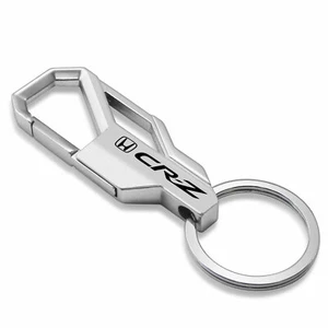 Honda CR-Z Silver Snap Hook Metal Key Chain Keychain Key-ring Made in USA - Picture 1 of 5