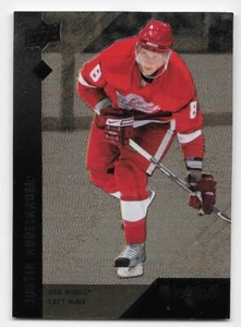 09/10 BLACK DIAMOND SINGLE DIAMOND GOLD PARALLEL #8 Justin Abdelkader #8/10 - Picture 1 of 1