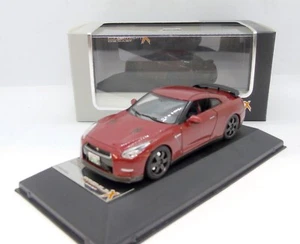 GC1764 IXO / PRD517J NISSAN GT-R BLACK EDITION 2014 ROUGE METAL 1/43 - Photo 1/4