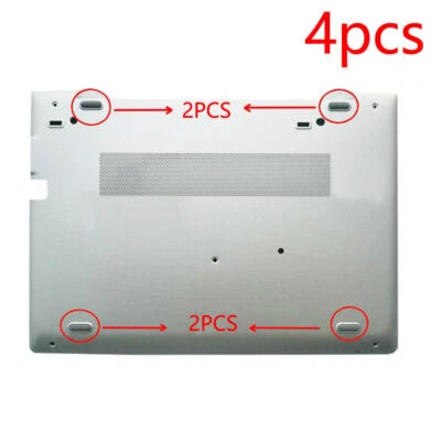 4x Cubierta inferior de goma para pies NUEVA PARA HP 840 G5 G6 745 G5 G6 830 735 G5 G6 Foto 1 de 4